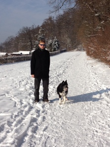 Jo&Abbey in the snow